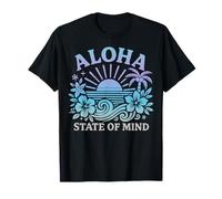 Aloha Vibes Oceano Estivo Hawaii Maglietta