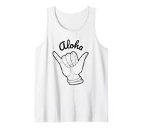 Aloha Vibes Shaka Mano Simbolo Hawaii Canotta