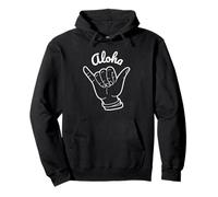 Aloha Vibes Shaka Mano Simbolo Hawaii Felpa con Cappuccio