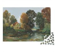 Alois Arnegger Puzzle museo Da 1000 Pezzi, Puzzles opere d'arte famose nel mondo Per Adulti, arte Impossible Rompicapo, Gioco Di Abilità Colorato, Regalo Per Le Vacanze O Per Il Compleanno