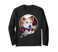 Aloka - La Passeggiata per la Pace Monaco Cane Diffondere Speranza Maglia a Manica