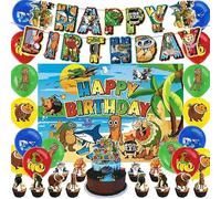 Aloka Olivia Yang Tung Tung Tung Sahur Anime Birthday Decor - Happy Birthday Party Decorations for Girls & Boys(C)
