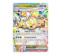 Alolan Exeggutor ex 133/191 Carta Pokemon ultra rara | Carte Pokémon EX | Scintille crescenti | Pokemon Scarlatto e Viola | Titan Cards autenticato