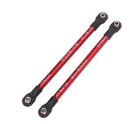 Alomejor 1/10 RC-Auto-Pressure Baste Materiale a Lungo Duratura per E Summit, 2 Pc Polacchi di Pressione in Alluminio Rosso per Auto a Telecomando