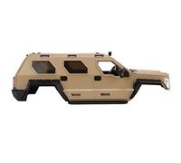 Alomejor 1/10 RC Desert Giallo Plastica Rigida Auto Borsette Passo 324mm per Accessori Decorativi Realistici Materiale