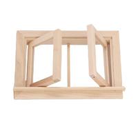 Alomejor 1:12 Kit di Casa in Miniatura, 2% in Legno a 2 Finestre a Spinta Verso L'esterno con Telaio di Bambola per la Visualizzazione del Modello di Decorazione delle Bambole e