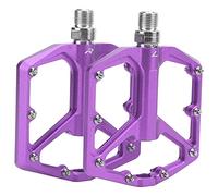 Alomejor 1 Paio di Pedali per Biciclette con Strato di Maniche Sigillate per Durata Duratura, Adatto Ai Mountain Gangers (PURPLE)