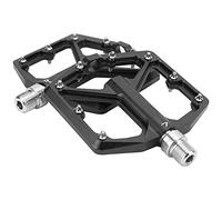 Alomejor 1 Paio di Pedali per Biciclette con Strato di Maniche Sigillate per Durata Duratura, Adatto Ai Mountain Gangers (BLACK)