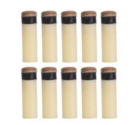 Alomejor 10 Pezzi Punta di Stecca per Biliardo Cue Tips di Sostituzione, 10mm 11mm 12mm, Colla o Strumenti Richiesti(11mm)
