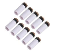 Alomejor 10 Pezzi Punta di Stecca per Biliardo Cue Tips di Sostituzione, 10mm 11mm 12mm, Colla o Strumenti Richiesti(12mm)