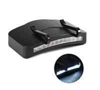 Alomejor 11 LED Luci del Cappello della Clip Visiera Luce a Mani Libere Lampada Berretto per Pesca, Campeggio, Caccia, Corsa, Escursionismo e Altre attività All'aperto