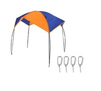 Alomejor 2-4 Persone Tenda da Sole per Barca Tenda da Sole per Barca a Vela Tenda da Pesca Tenda da Sole da Pesca(68351 Awning (4 People))