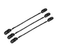 Alomejor 3pz Fermagli Clip a Coccodrillo per Cappelli da Pesca Sicurezza - Accessori Pesca Cappucci Antivento Attrezzatura Sportiva Abbigliamento Outdoor
