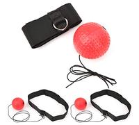 Alomejor 3Pz Palla da Boxe per Allenamento Velocit¨¤ con Fascia Testa Palla Risposta al Rimbalzo per Bambini Adulti Sportivo Esercizio Riflesso