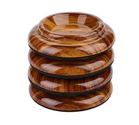 Alomejor 4 pezzi Pastiglie per Pianoforte - Piedini Pad di Protezione in Plastica Antiscivolo per Ruote del Pianoforte Verticale