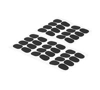 Alomejor 40 Pezzi Neri Cuscini per Bocchino Toppe per Sassofono Clarinetto Controllo Bocchino Cuscinetti per per Principianti Materiale in Silicone Sano (0,3 mm)