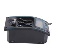 Alomejor 5 Bande Pickup EQ per Chitarra LCD con Funzione di Regolazione per Chitarristi Neri Ilenti Acustici 1 Pacchetto