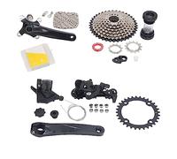 Alomejor 9 Speed Groupset Elemy Alluminio in Lega di Controllo della Manovella del Controllo per i Progetti di Ciclismo Fai -da -Te Familiari (#1)