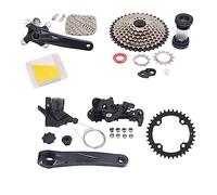 Alomejor 9 Speed Groupset Elemy Alluminio in Lega di Controllo della Manovella del Controllo per i Progetti di Ciclismo Fai -da -Te Familiari (#3)