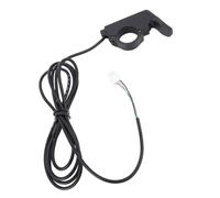 Alomejor Acceleratore a Pollice, Acceleratore ABS da 22 Mm con Cavo da 1,5 M per Mountain Bike Pieghevoli e Monopattini Elettrici
