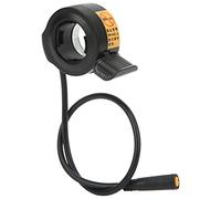 Alomejor Acceleratore a Pollice Ebike con Chiave, Acceleratore a Dito per Controllo velocità Stabile Impermeabile per Motore a Montaggio Centrale