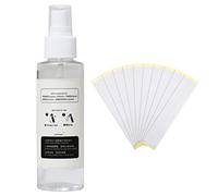 Alomejor Accessori da Golf, Solvente per Impugnature da Golf con 15 Strisce di Nastro Adesivo, Soluzione Spray Non Infiammabile per la Nuova Presa delle Mazze 1 Set