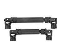 Alomejor Accessorio RC Albero di Trasmissione con Scanalature Multiple Trasmissione Stabile e per - Set da 2 Pezzi in Acciaio di Alta qualità per Hobbisti