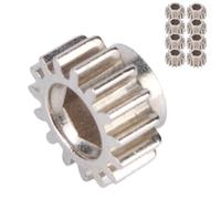 Alomejor Accordatori per Chitarra Open Gear, Piroli con Bloccaggio Esagonale in Ferro con Rapporto di Trasmissione 15:1 per Chitarristi, Bassi e Ukulele (9)