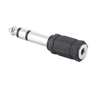 Alomejor Adattatore audio da 6,5 mm maschio a 3,5 mm convertitore jack femmina con materiale in ottone per la trasmissione del segnale, compatibile con la maggior parte dei dispositivi audio