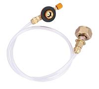 Alomejor Adattatore Convertitore Serbatoio Gas Ricarica Gas Portatile utilizzato come Adattatore Campeggio Esterno, Picnic Compact Picnic