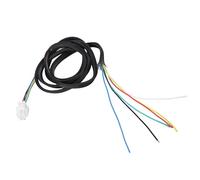 Alomejor Adattatore di Cablaggio per Tappo per Camion Cablaggio per Topper in Plastica per Camion Sostituzione a 6 Pin per Leer con Scatola Fusibili TAG Plug and Play per Luce Freno Cupola Tetto