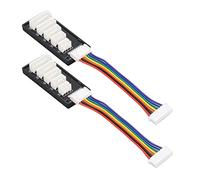 Alomejor Adattatore di Ricarica, Scheda di Ricarica in Plastica per Caricabatterie B6 B6AC A6 con Design Portatile Leggero da 2 Pezzi