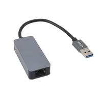 Alomejor Adattatore Ethernet da USB 3.2 a 2.5G Adattatore Plug and Play a Risparmio Energetico Ethernet da USB 3.0 a .5Gbps per Utenti OS X in Movimento