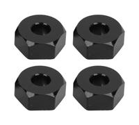 Alomejor Adattatore Fissaggio Esagonale, 4 Pezzi per Montaggio RC Auto, Componente Universale per Assemblaggio Manutenzione Regolazione for Proprietari Appassionati Fai da Te