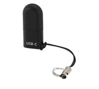 Alomejor Adattatore per Caricabatterie Magnetico USB C per Auricolare Ricarica Pin Placcati in Oro per Viaggiatori D'affari OpenComm Lega di Alluminio 1 Pz (1PC)