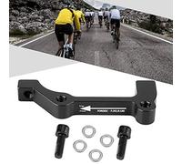 Alomejor Adattatore per disco per bicicletta, adattatore freno per bicicletta, supporto per freni e adattatori (B colonna -F203/R180)