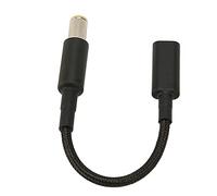 Alomejor Adattatore USB C a CC, Cavo di Ricarica Portatile in Alluminio per Laptop, Adattatore PD 100 W per Viaggi, Design Compatto, 1 unità
