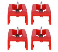 Alomejor Ago di Ricambio per Stilo per Fonografo Durevole da 4 Pezzi per Giradischi Elettrico, Design in Ceramica Conica con Diamante, Installazione Facile per, ION, Victrola