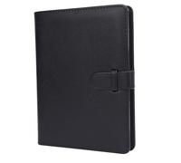 Alomejor Album Fotografico in Pelle PU di Alta qualità con Design a Fibbia, Spazio Sicuro per 80 Foto, Ideale per i Libri degli Ospiti di Nozze e per Registrare Ricordi Quotidiani (BLACK)