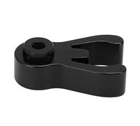 Alomejor Alluminio in Alluminio -Cantina di Fissaggio del Bicchiere per 3 -Sist, Fissazione del Tubo Anteriore Resistente all'Usura per Ciclo Esterno (Black)