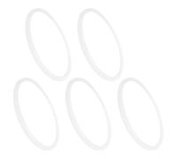 Alomejor Alomejor Anello di Tenuta per Pentola a Pressione Guarnizioni Durevoli in Acciaio Inossidabile per Forniture da 5 Pezzi per Pentola a Pressione Universale (Diametro interno 26 cm (comune ad