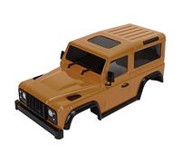 Alomejor Alomejor Carrozzeria RC in Plastica Dura ABS Premium con Accessori Dettagliati Interasse 144 Mm per Uso Fuoristrada 1/16 Jimny e 1/24 Axial SCX24 JLU (YELLOW) (YELLOW)
