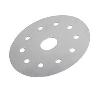 Alomejor Alomejor Disco Convertitore a Induzione Durevole in Acciaio Inossidabile, Piastra Guida Termica per Evitare Bruciature per Fornelli a Gas, Utilizzo Conveniente, 1 Piastra Diffusore