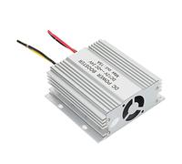 Alomejor Amplificatore di Potenza CC da 12 V A 24 V, Convertitore in Lega di Alluminio, 360 W 15 A per Sistemi Audio per Auto e Camion