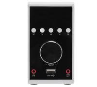 Alomejor Amplificatore di Potenza Sonora Bluetooth Amplificatore Digitale Multifunzionale Dal Design Elegante per Proiettori e DVD Bluetooth 5.0 (WHITE)