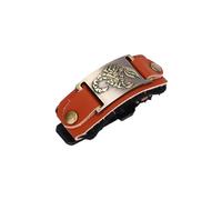 Alomejor Anelli Metallici per la Riduzione del Rumore della Cinghia per Chitarra Mute per Bassisti di Chitarra Classica Elettrica 6/7 Corde (Scorpione Marrone)