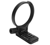 Alomejor Anello di Montaggio per Treppiede, Base del Supporto, Lega di Alluminio Leggera, Collare per Obiettivo, Staffa, Staffa con Piastra per Custodia a Freccia per Arca-Port, Teste a Sfera per