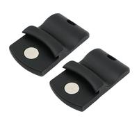 Alomejor Apriscatole Magnetico Facile Apertura del Barattolo Design Ergonomico Ideale per Tutte le età Strumento per Inscatolamento da 2 Pezzi (BLACK)