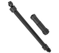 Alomejor ASSE per Trasmissione degli Accessori RC per L'auto UDR RC, Anteriore Pesante, ASSE di Trasmissione Posteriore Nera, 3 Pezzi Corridori