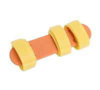 Alomejor Assistente da Polso per Violino, Ausilio per Esercitarsi in Plastica per la Mano Sinistra con Cinturino Regolabile, Allenatore per la Postura Dritta per Bambini Principianti (ORANGE)